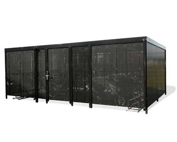 Falco Develops An Adaptable Cycle Storage Unit To Store A Variety Of Bikes
